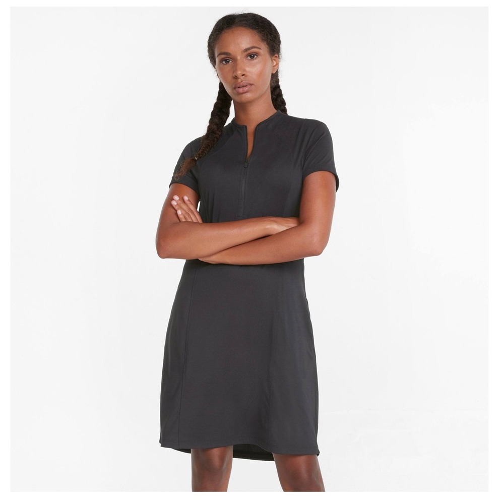 Puma Cloudspun Madison Golf Dress Navy Blue UPF 40 XS 532995 02